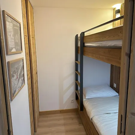 Appartement Apprt Moderne 70m2, 3 Chbr, 6 Pers, Sur Les Pistes, Equipe, Garage Interieur