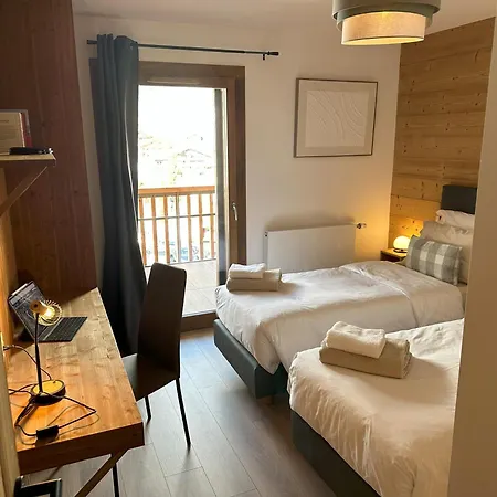 Appartement Apprt Moderne 70m2, 3 Chbr, 6 Pers, Sur Les Pistes, Equipe, Garage Interieur Le Grand-Bornand